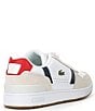 Color:White/Navy/Red - Image 2 - Men's T-Clip Sneakers