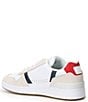 Color:White/Navy/Red - Image 3 - Men's T-Clip Sneakers