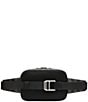 Lacoste Monogram Blend Belt Bag, Color:Monogram Noir - Image 2