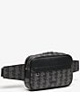 Lacoste Monogram Blend Belt Bag, Color:Monogram Noir - Image 4