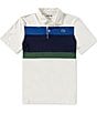 Lacoste Performance Stretch Chest Stripe Short Sleeve Polo Shirt - Image 1