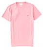 Color:Reseda Pink - Image 1 - Pima Cotton Jersey Short Sleeve T-Shirt