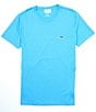 Color:Argentine Blue - Image 1 - Pima Cotton Jersey Short-Sleeve Tee