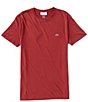 Color:Cranberry - Image 1 - Pima Cotton Jersey Short-Sleeve Tee