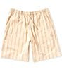 Lacoste Poplin Stripe 8#double; Inseam Shorts - Image 1
