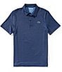 Lacoste Printed Performance Short Sleeve Golf Ball Polo Shirt - Image 1