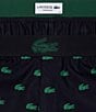 Lacoste Relaxed Fit Crocodile Print Pajama Pants, Color:Abysm/Green - Image 3