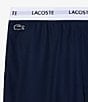 Lacoste Relaxed Fit Pajama Pants, Color:Navy Blue - Image 5