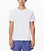 Lacoste Short Sleeve Regular Fit Crew Neck Undershirts 3-Pack, Color:White - Image 2