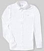 Lacoste Slim Fit Long Sleeve Woven Shirt - Image 2