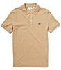 Lacoste Slim Fit Pique Short Sleeve Polo Shirt, Color:Viennese - Image 1