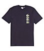 Color:Absym - Image 1 - Small Croc Logos Short Sleeve T-Shirt