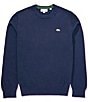 Lacoste Solid Crewneck Sweatshirt, Color:Navy Blue - Image 1