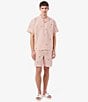 Lacoste Striped Crocodile Printed Pajama Shirt - Image 2