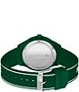 Color:Green - Image 3 - Unisex Analog Neocroc Green Silicone Strap Watch