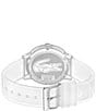 Color:White - Image 3 - Women's 12.12 Analog White Silicone Strap Watch