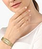 Color:Gold - Image 4 - Women's Catherine Gold Tone Mesh Bracelet Watch