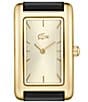 Lacoste Women's Croisette Quartz Two Hand Leather Strap Watch - Image 4