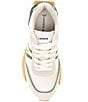 Color:White/Green - Image 5 - Women's L-Spin Deluxe Contrasted Accent Sneakers