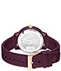 Lacoste Women's Lacoste 12.12 X-Mas Three Hand Silicone Strap Watch - Image 2
