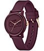 Lacoste Women's Lacoste 12.12 X-Mas Three Hand Silicone Strap Watch - Image 3
