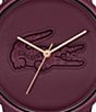 Lacoste Women's Lacoste 12.12 X-Mas Three Hand Silicone Strap Watch - Image 4