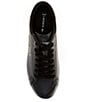 Color:Black/White - Image 5 - Women's Powercourt Leather Retro Sneakers
