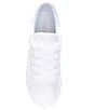 Color:White/Light Pink - Image 5 - Ziane Platform Leather Sneakers