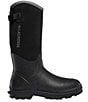 Color:Black - Image 1 - Men's Alpha Range 14#double; 5.0MM Waterproof Boots