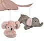 Color:Gray - Image 2 - Calypso Jungle Musical Baby Crib Mobile