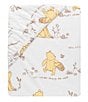 Color:Multi - Image 2 - Disney Baby Storytime Pooh Cotton Fitted Crib Sheet