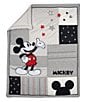 Color:Multi - Image 3 - Magical Mickey Mouse 3-Piece Nursey Crib Bedding Set