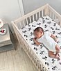 Color:Multi - Image 2 - Magical Mickey Mouse Cotton Fitted Crib Sheet