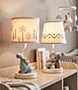Lambs & Ivy Me & Mama Elephant Lamp with Shade & Bulb - Image 5