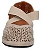 Color:Taupe Kid Suede - Image 5 - Barvett Perforated Suede Wedge Slip-Ons