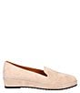 Color:Taupe Kid Suede - Image 2 - Carlow Suede Slip-On Platform Wedge Loafers