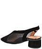 Color:Black Suede - Image 3 - Estefana Suede Mesh Sandals