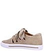 Color:Taupe Suede - Image 3 - Kanav Suede Cut-Out Sneakers
