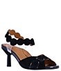 Color:Black - Image 1 - Lavantia Suede Dress Sandals