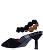 Color:Black - Image 3 - Lavantia Suede Dress Sandals