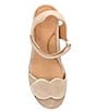 Color:Taupe/White - Image 6 - Marora Suede Dress Sandals
