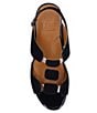 Color:Black Suede - Image 6 - Mitria Suede Slingback Sandals
