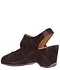 Color:Chocolate Suede - Image 3 - Onella Suede Ankle Strap Sandals