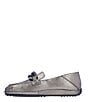 Color:Pewter Stardust - Image 4 - Yozey Suede Chain Platform Driver Loafers
