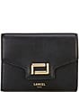 LANCEL Angele Compact Wallet, Color:Black - Image 1