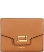 LANCEL Angele Compact Wallet, Color:Camel - Image 1