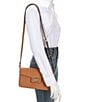 LANCEL Angele Flap Shoulder Bag, Color:Camel - Image 4