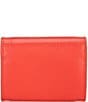 LANCEL Billie Mini Flap Wallet, Color:Tomato - Image 2