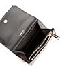 Color:Black - Image 3 - Billie Mini Flap Wallet