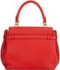 LANCEL Charlie De Lancel Small Satchel Bag, Color:Kiss Red - Image 2